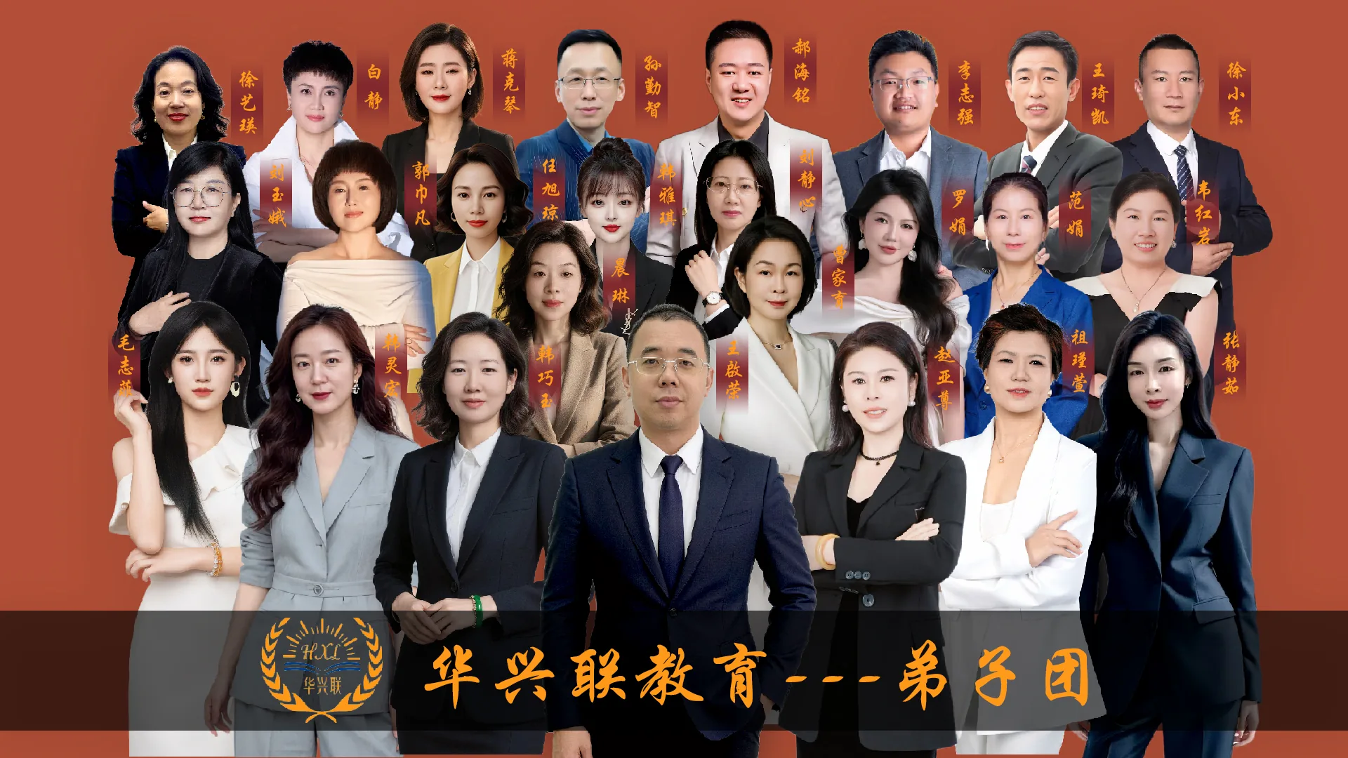 弟子团合影